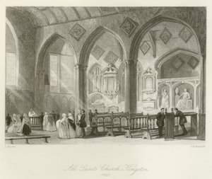All Saints Church, Kingston, 1840