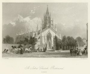St Johns Church, Richmond, 1840