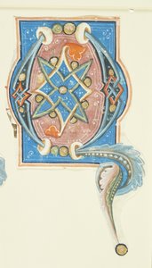 Ornamenteret initial Q