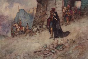 Geoffrey Chaucer, Troilus og Criseyde af after Warwick Goble