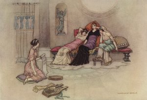 Geoffrey Chaucer, Troilus og Criseyde af after Warwick Goble