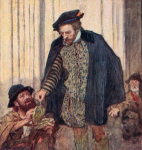 Shakespeare giver en øre til en tigger