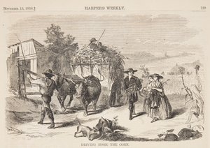 Kører majsen hjem af Winslow Homer