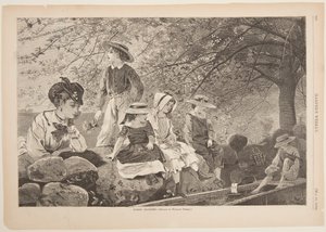 Forårsblomster af Winslow Homer