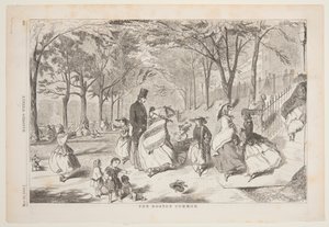 Boston Common af Winslow Homer