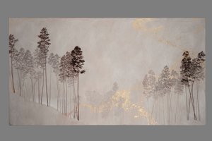 Kor (olie og bladguld på lærred)