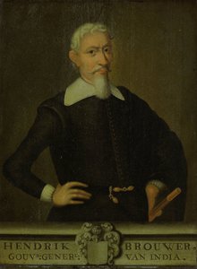 Portræt af Hendrik Brouwer, generalguvernør i Hollandsk Ostindien