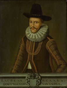 Portræt af Laurens Reael, generalguvernør for Hollandsk Ostindien