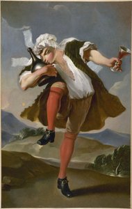 Fransk: A la bonne bouteille. Vinhandlerskilt, Paris