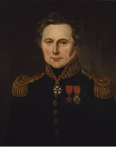 Fransk: Portrait du général Louis Hugo (1777-1843) af anonymous 