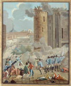 Fransk: Prise de la Bastille, 14. juli 1789 (P742) af anonymous 