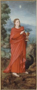 Fransk: Saint Jean à Patmos af anonymous 
