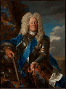 Portræt af Augustus William af Braunschweig af anonymous 