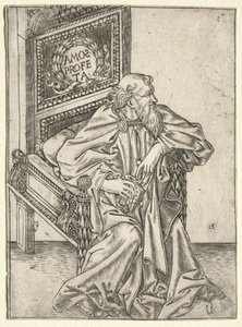 Profeterne: Amos af attributed to Baccio Baldini