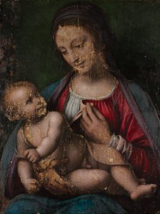 Jomfru og Barn af attributed to Bernardino Luini