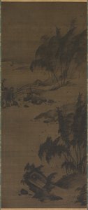 Bambus i vinden af attributed to Genga