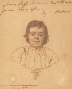 Portræt af James Tuffs af attributed to John Hamilton Mortimer