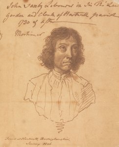 Portræt af John Saxby af attributed to John Hamilton Mortimer