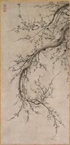 Prunus af attributed to Kano Einō