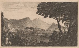 Horaces Sabine Villa af attributed to Peter Stephens