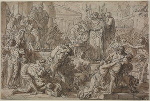 romersk emne af attributed to Philibert Benoît Delarue