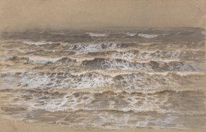 Studie af bølger af attributed to Samuel Palmer