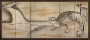 Tiger af attributed to Soga Nichokuan