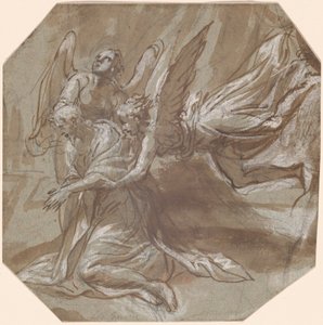 Kristus i Getsemane af called Bertoia Jacopo Zanguidi