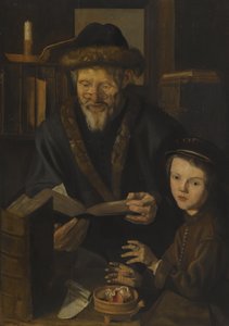 Filosof og det unge barn af called Stap Woutersz. Jan