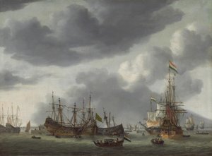 Amsterdams havnescene