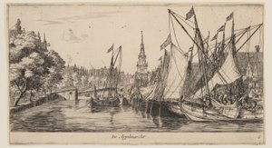 De Appelmarckt, fra Views of Amsterdam