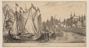 Leytsche veer, fra Views of Amsterdam