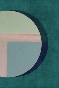 Abstrakt farvecirkel af cartissi