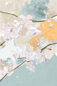 Abstrakt blomsteridyl af cartissi