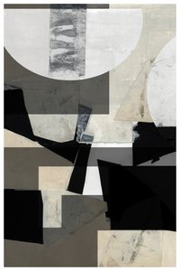 Abstrakt geometrisk collage af cartissi