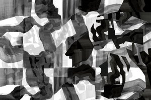 Abstrakte menneskefigurer af cartissi