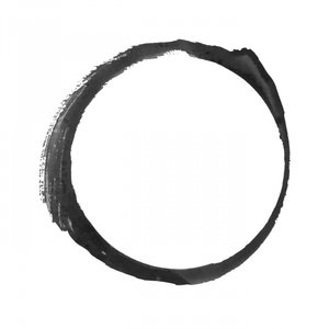 Abstrakt Zen-cirkel af cartissi