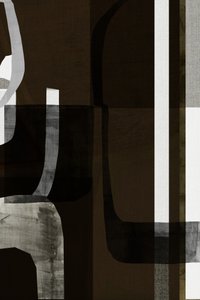 Mørk minimalistisk abstraktion af cartissi
