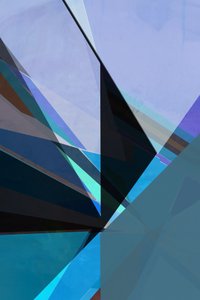 Dynamisk geometrisk blues af cartissi
