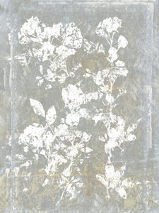 Blegnet blomstersilhuet af cartissi