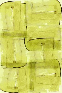 Fluid Green – Abstrakt af cartissi