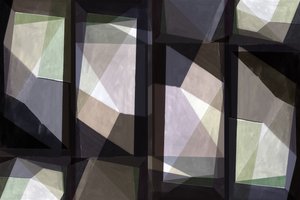 Geometrisk vindueslys af cartissi