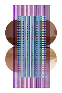 Abstrakt design i lag af cartissi