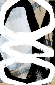 Moderne abstrakte linjer af cartissi