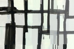 Moderne abstrakt gitter af cartissi