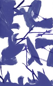 Moderne Indigo Flow af cartissi
