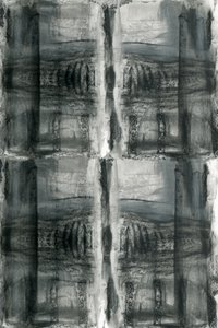 Stemningsfuld arkitektonisk symmetri af cartissi
