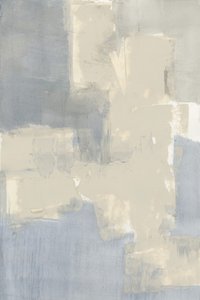 Afdæmpet blåbeige abstrakt af cartissi