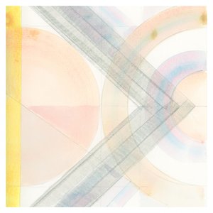 Pastelfarvede geometriske lag