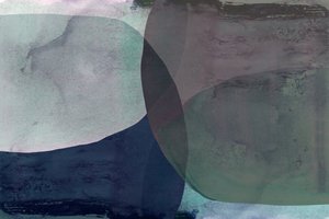 Blød, abstrakt overlapning af cartissi